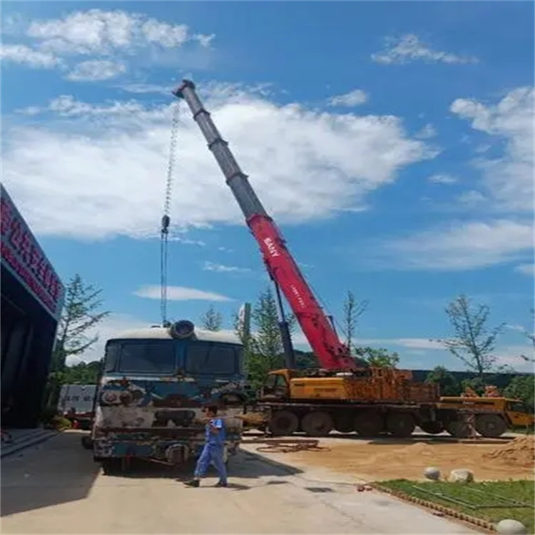 邹城吊车出租｜16吨汽车吊｜工地吊装/设备吊运｜灵活调度_专业团队